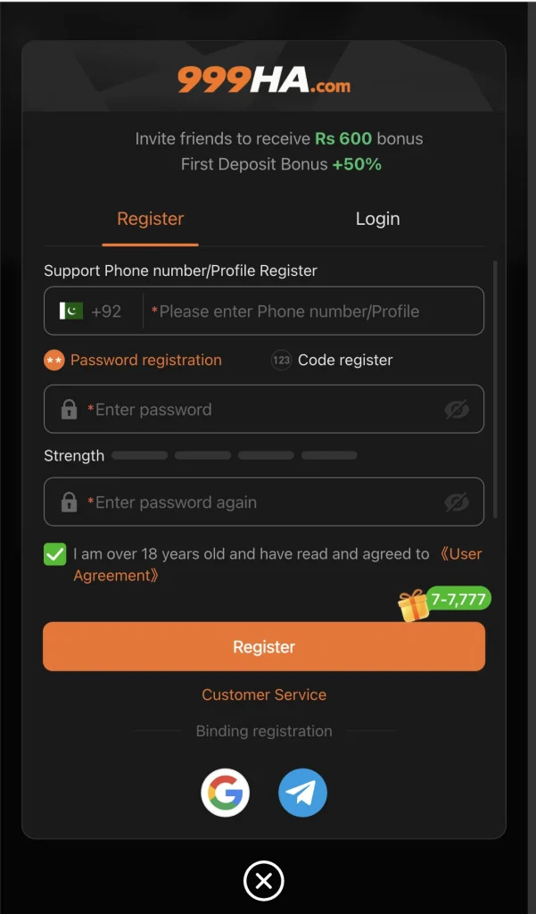 999ha register