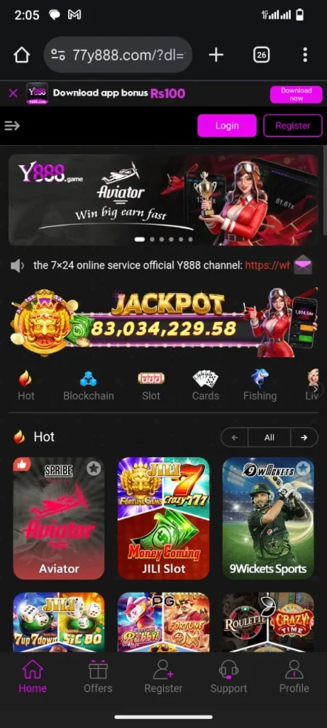 Y888 game